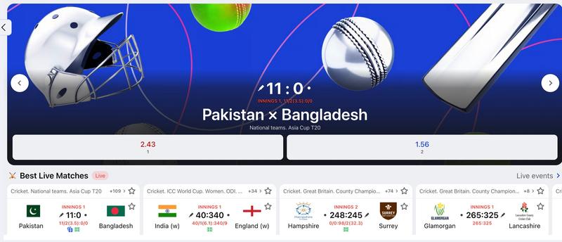 Glory Casino Sports Betting Bangladesh